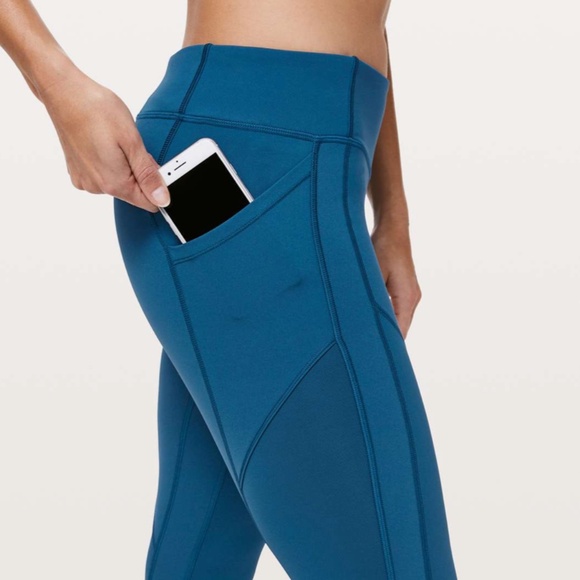 Lululemon All the Right Places Low-Rise Pants II 28 " - Sz 8- Deep Marine - Picture 5 of 9